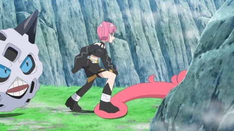 Scene from the anime Pokémon Horizons episode 80